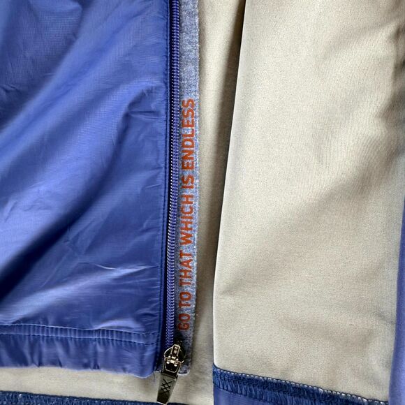 Rhone Full Zip Heavy Weight Windbreaker Blue Color Mens Size M - Picture 5 of 13